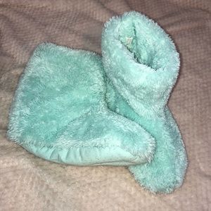3 for 15** Light blue fuzzy slippers